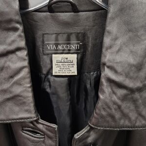 Womens Black Leather Jacket